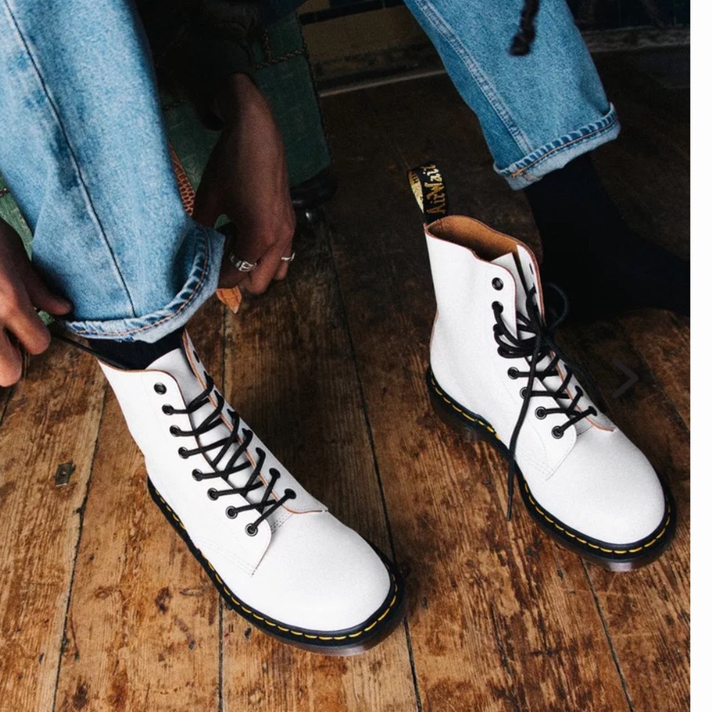 Dr. Martens Women's White 1460 Boots